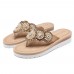 Bohemian Comfortable Casual Pearl Women Beach Slippers