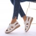 Women Retro Closed Toe Slip Resistant Lightweight Slip On Fisherman Sandals