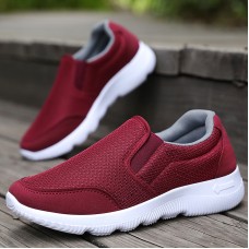 Women Large Size Mesh Breathable Casual Soft Walking Shoes