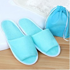 Travel Disposable Slippers Folding Guest Shoes Accessories Business Trip Supplies With Bag