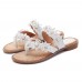 Summer Pearl Flowers Shoes Comfortable Casual Slippers