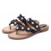 Summer Pearl Flowers Shoes Comfortable Casual Slippers