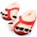 Women Novelty Big Toe Cotton Home Slippers Lovers Indoor Shoes