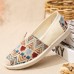 Women Casual Soft Patchwork Round Toe Fisherman Shoes