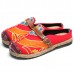  Soft Colorful Embroidered Buckle Folkways Backless Flat Shoes