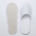 1Pair Closed Toe White Disposable Hotel Slippers SPA Slippers