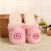 New Winter Lover Cartoon Pig Keep Warm Plush Cotton Home Indoor Lovely Slipper