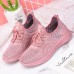 Women Mesh Outdoor Lace Up Walking Sports Shoes