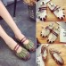 Round Toe Slipper Summer Casual Flat Womens Beach Sandals